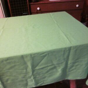 vtg 70s Toughguard lime green bedspread twin perma press mint condiiton